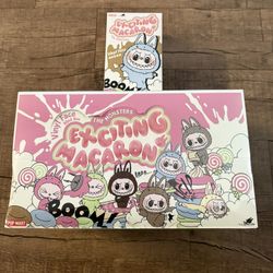 Pop Mart Labubu Tasty Macaron Case + Blind Box