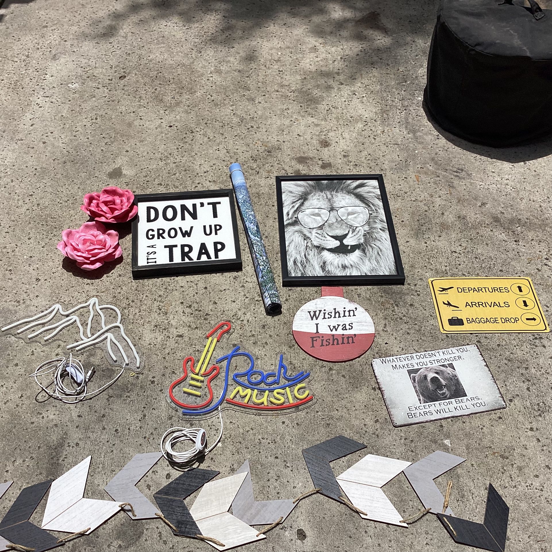 Novelty Room Bedroom Decor Signs