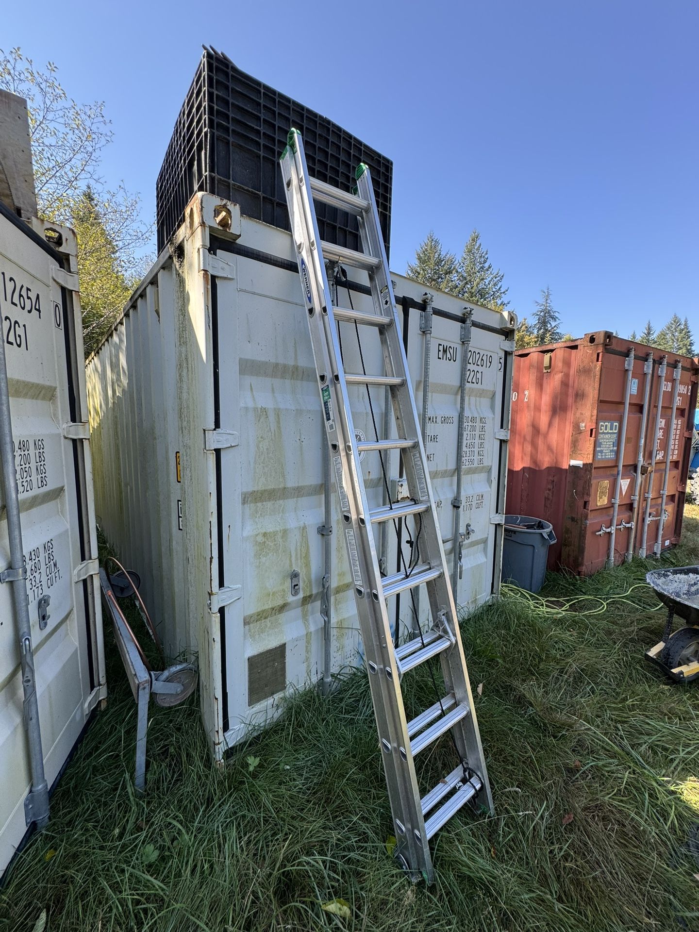 20’ Werner Aluminum Extension Ladder