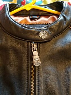 Leather Jacket Harleydaividson Adult Women Size L.