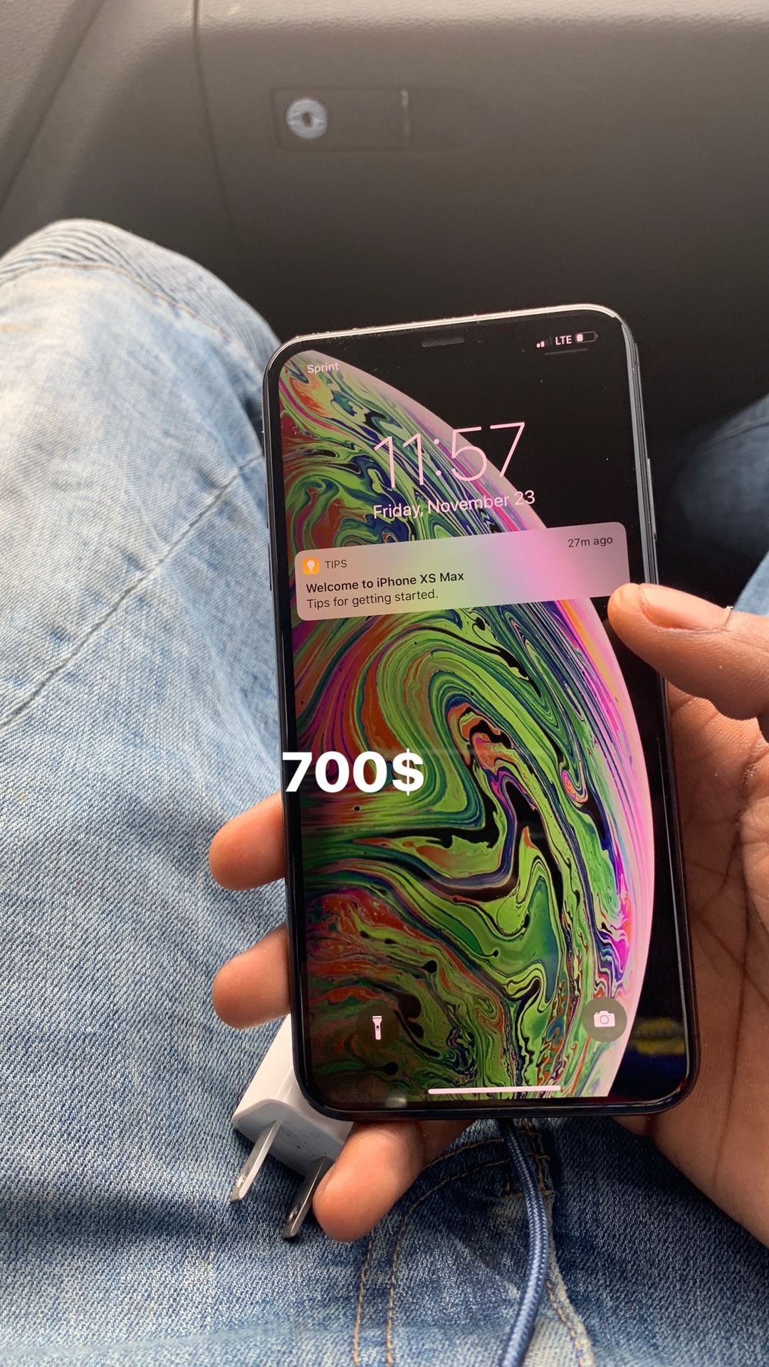 Iphone Xmax black (UNLOCKED)256gb