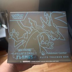 Phantasmal Flames Pokemon Center Elite Trainer Box