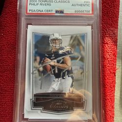 Phillip Rivers Psa Auto 