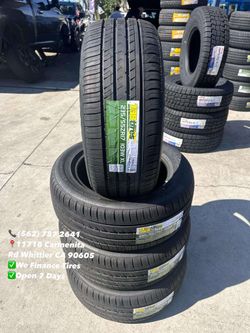 235/55ZR17 TBB New Set of Tires Installed and Balanced Set de Llantas Nuevas Instaladas y Balanceadas