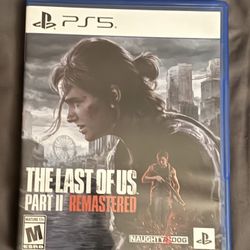THE LAST OF US PART II PLAYSTATION 5 GAME