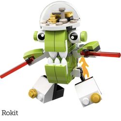 Lego Mixels Series 4 -Rokit, Nurp-Naut, & Niksput