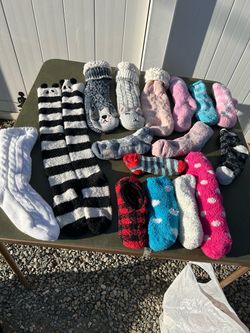 Halloween Feet! Fuzzy Socks: 15 pair for $6.00. Chino, ca