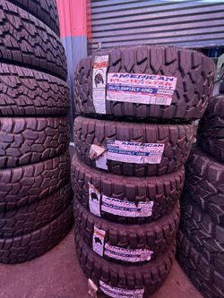 35x12.50/18 American tires Tenemos todas las medidas disponibles: 31”, 32”, 33”, 34”, 35”, 37” y más, en las mejores marcas. También instalamos kits d