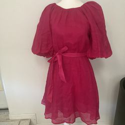Two NWT Puff Sleeved Dresses