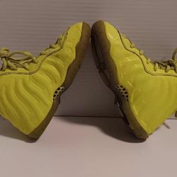 Nike Little Posite One Volt Green Size 11c 