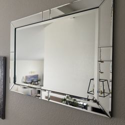 Beveled Mirror 42”in x 30”in