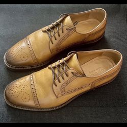 GUCCI Brown Wingtip Perforated Limited Ed. Brogues 298772 Oxford Men’s Shoes 9.5