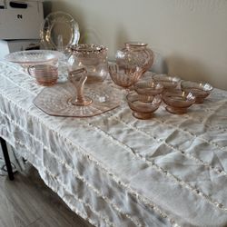 Pink Depression Glass