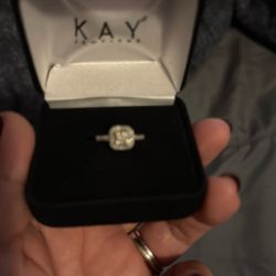 14 k white gold diamond 500