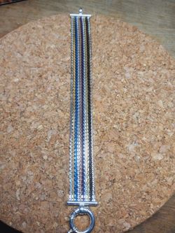 St.Silver Vintage Milor 7.5"L Bracelet-16.13G