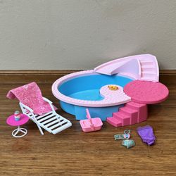 Babie Doll Swimming Pool with Accessories 