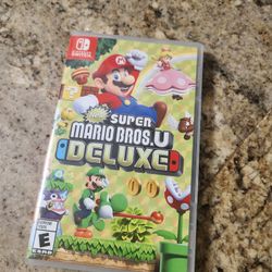 New Super Mario Bros. U Deluxe Nintendo Switch Game