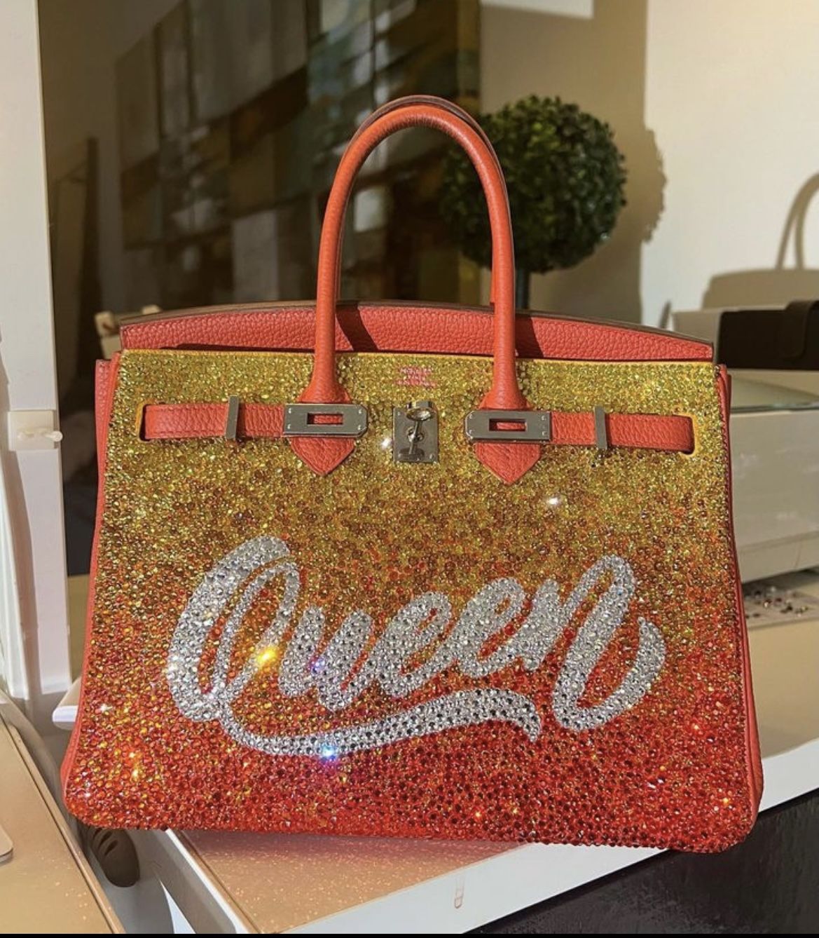 Birkin Hermes 25cm Authentic 