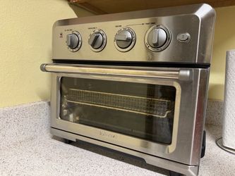 Cuisinart Air Fryer Toaster Oven 7-in-1, 1800W Stainless Steel