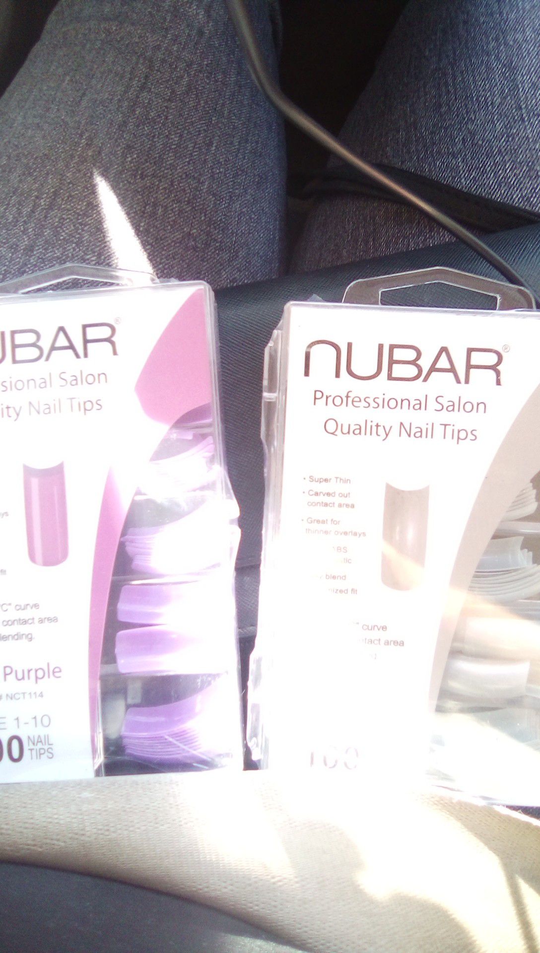 Huge Lot of NUBAR professional salon quality nail tips