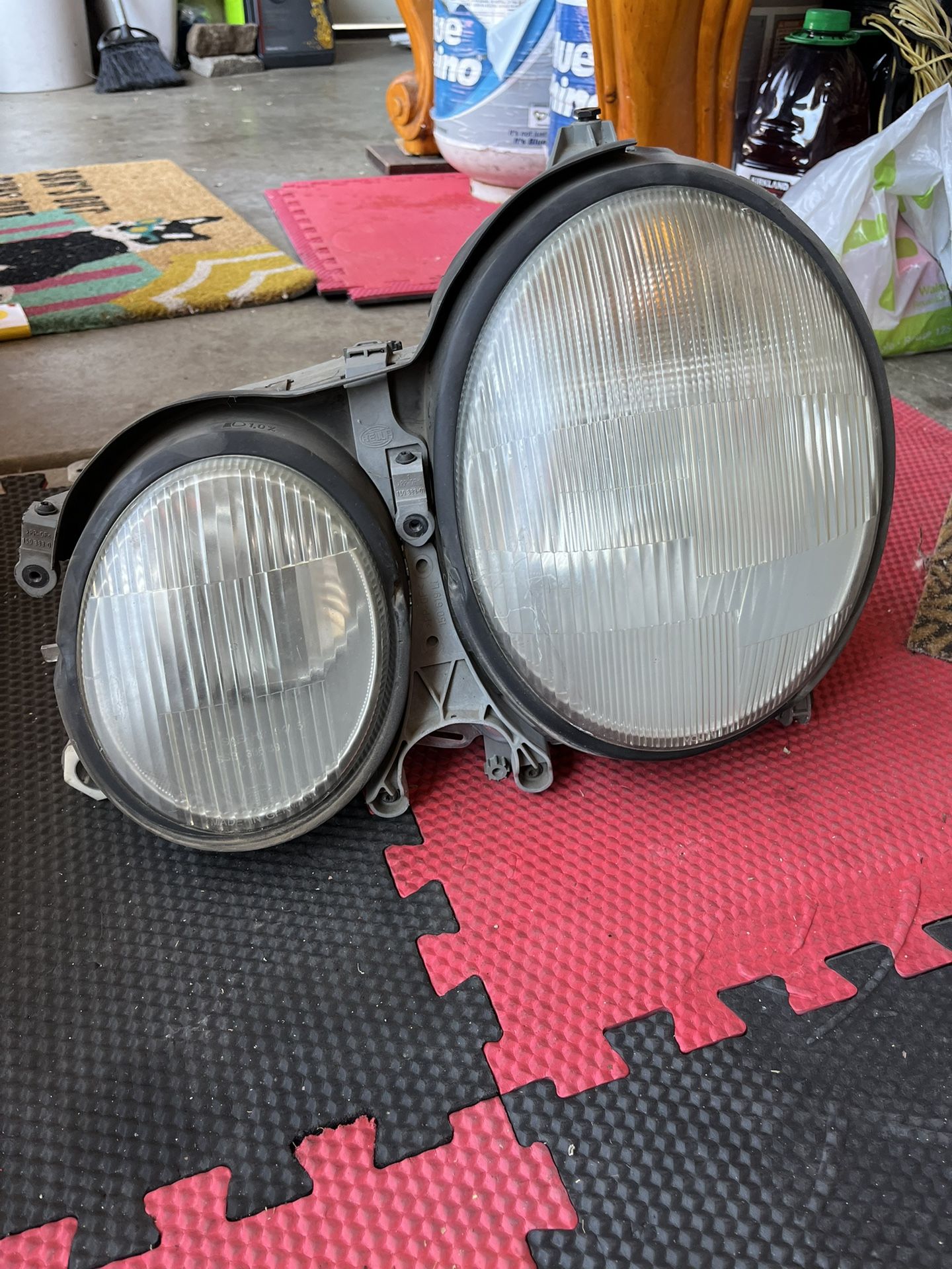 Mercedes headlands headlights