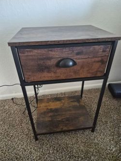 End table with drawer (pair)