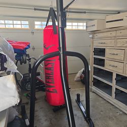 $70 EVERLAST PUNCHING BAG WITH STAND