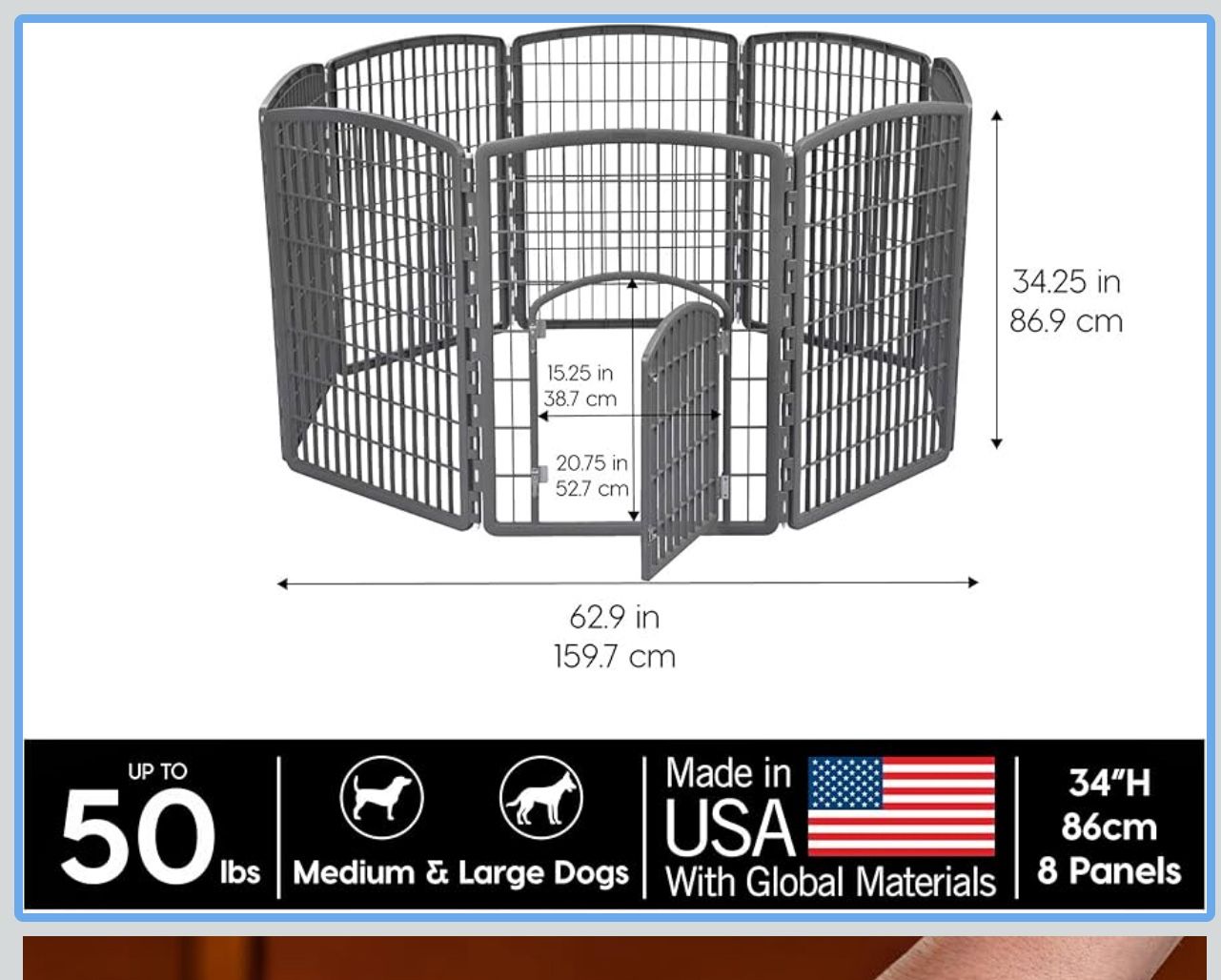 Pet Play Pen New In Box $50
