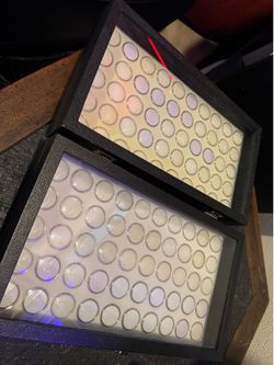 Display cases for minerals or collections