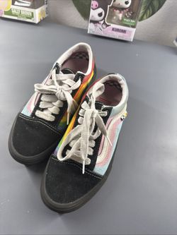Vans Skate Old Skool 'Pride' sneakers. Mens 5.