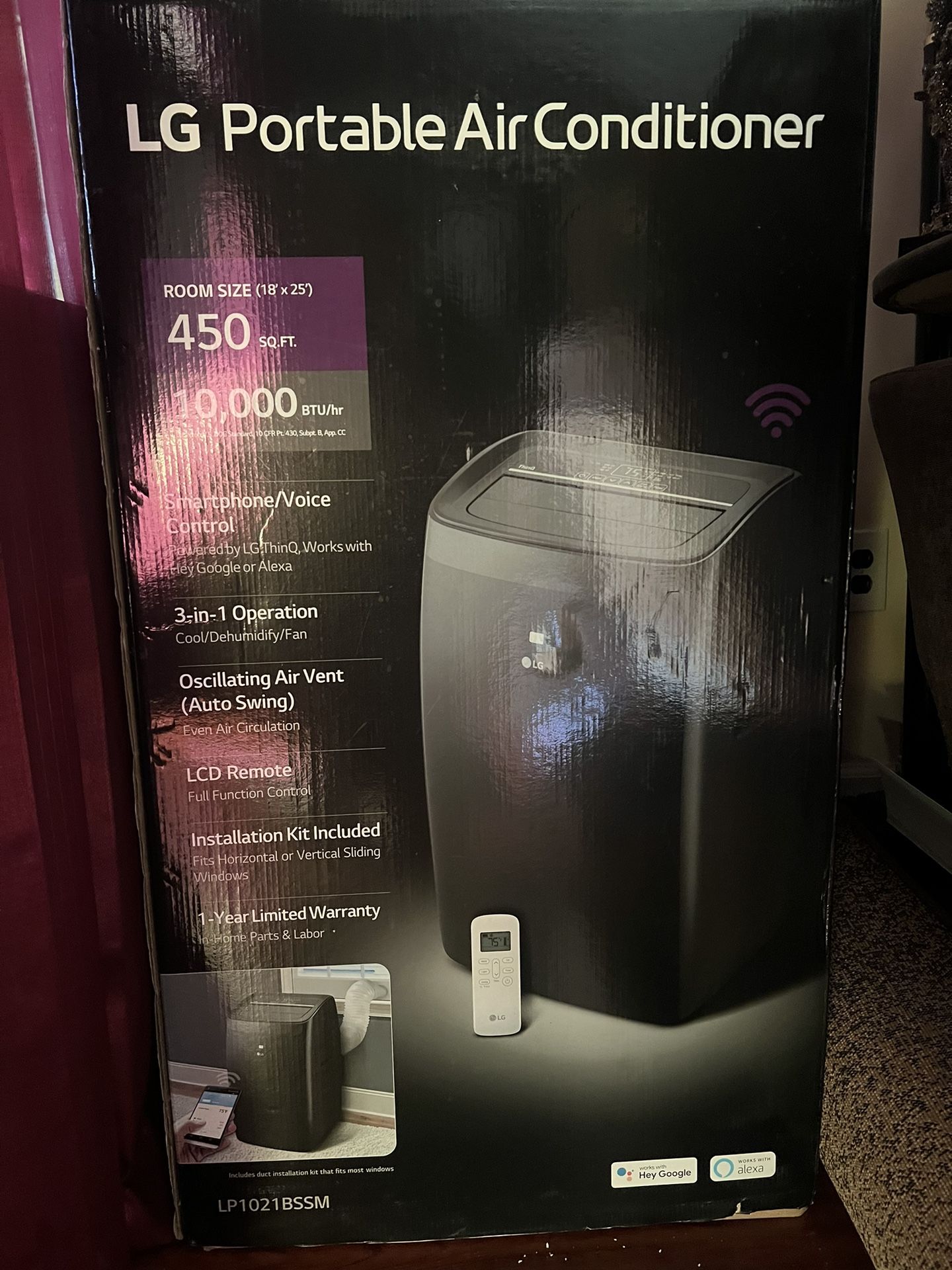 LG Portable AC Unit