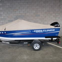 Crestliner 2013 Fish Hawk 1650 .deep V