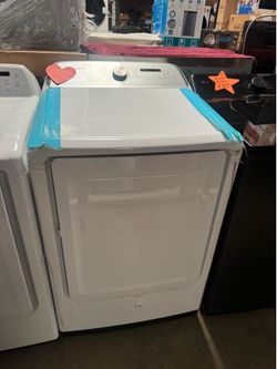 Gas dryer Samsung 7.3 cu ft white w 27