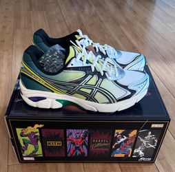 Asics Marvel/Kith Green Goblin 9.5M