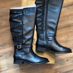 New! Thalia Sodi Women’s Wide Calf Riding Boot Size 8.5