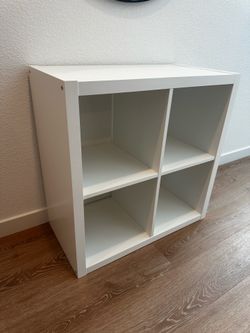 Shelf unit, white, 30 1/8x30 1/8 "