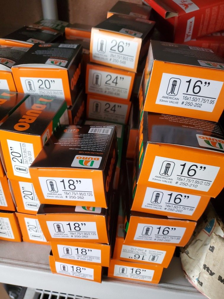 NEW Bicycle Bmx Inner Tubes 16,18,20,24,26,29,700