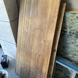Solid White Oak Tabletop – 60” x 30”