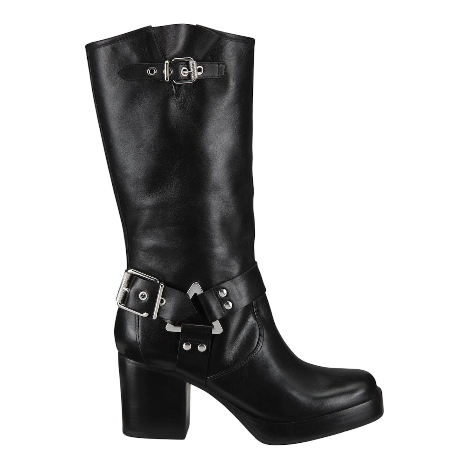 Schutz Kiara 76MM Leather Zip-Up Block Heel https://offerup.com/redirect/?o=Qm9vdHMuVVM= 7,5. 9.5. NEW