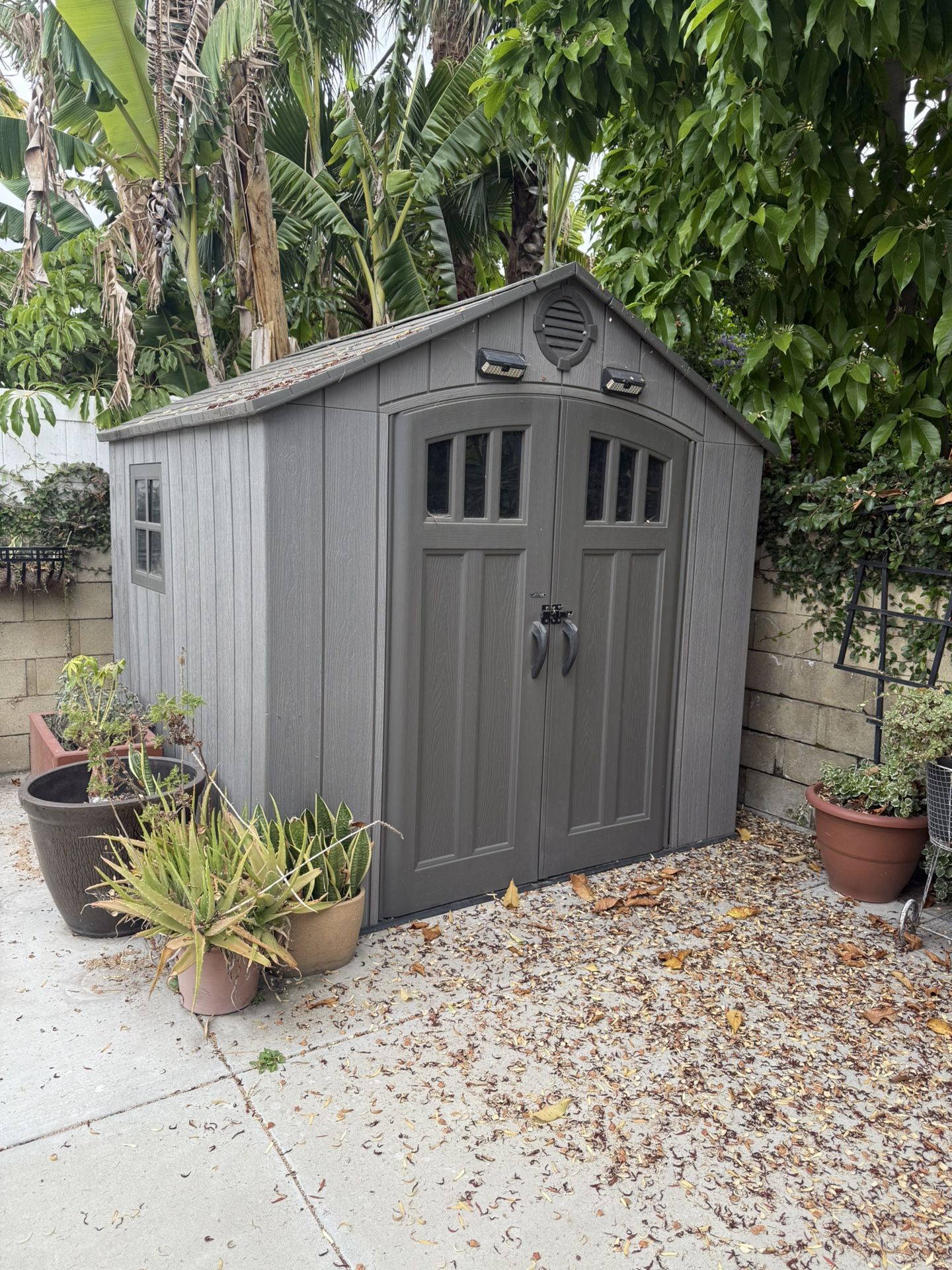 Lifetime 8'x 7.5' Outdoor Storage Shed