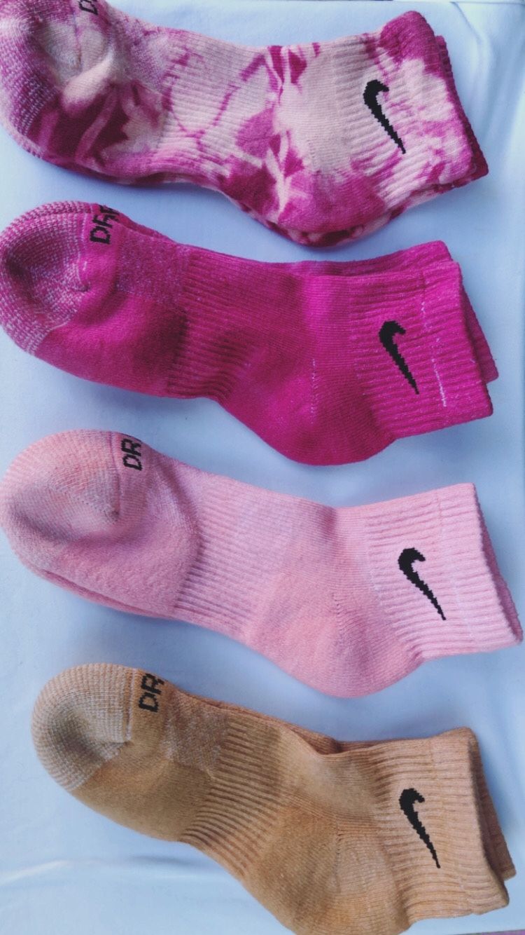 Tie dye Nike socks 🧦