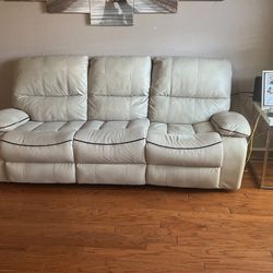 Love Seat And sofa With Recliner 275$