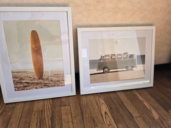 Surf pictures with frames
