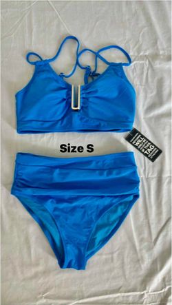 Blue Two-Piece Bikini Set Size S