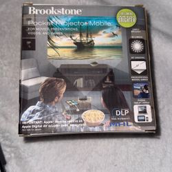 BrookStone Pocket Projector Mobile 