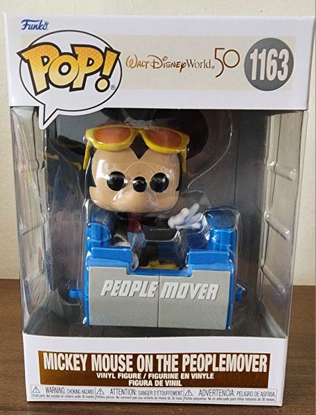 Funko PoP Walt Disney World 50th Mickey Mouse on the  Peoplemover