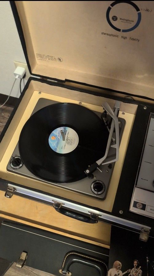 Vintage Westinghouse Turntable System — Model H92ACS.