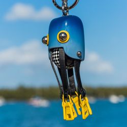 Prada Octopus Bag Charm Keychain