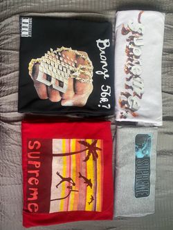 Supreme T-Shirts Lot of 4 size M
