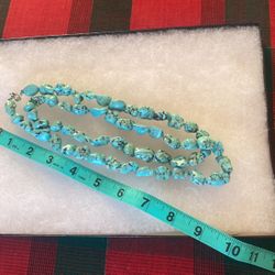 Turquoise Nugget Necklace